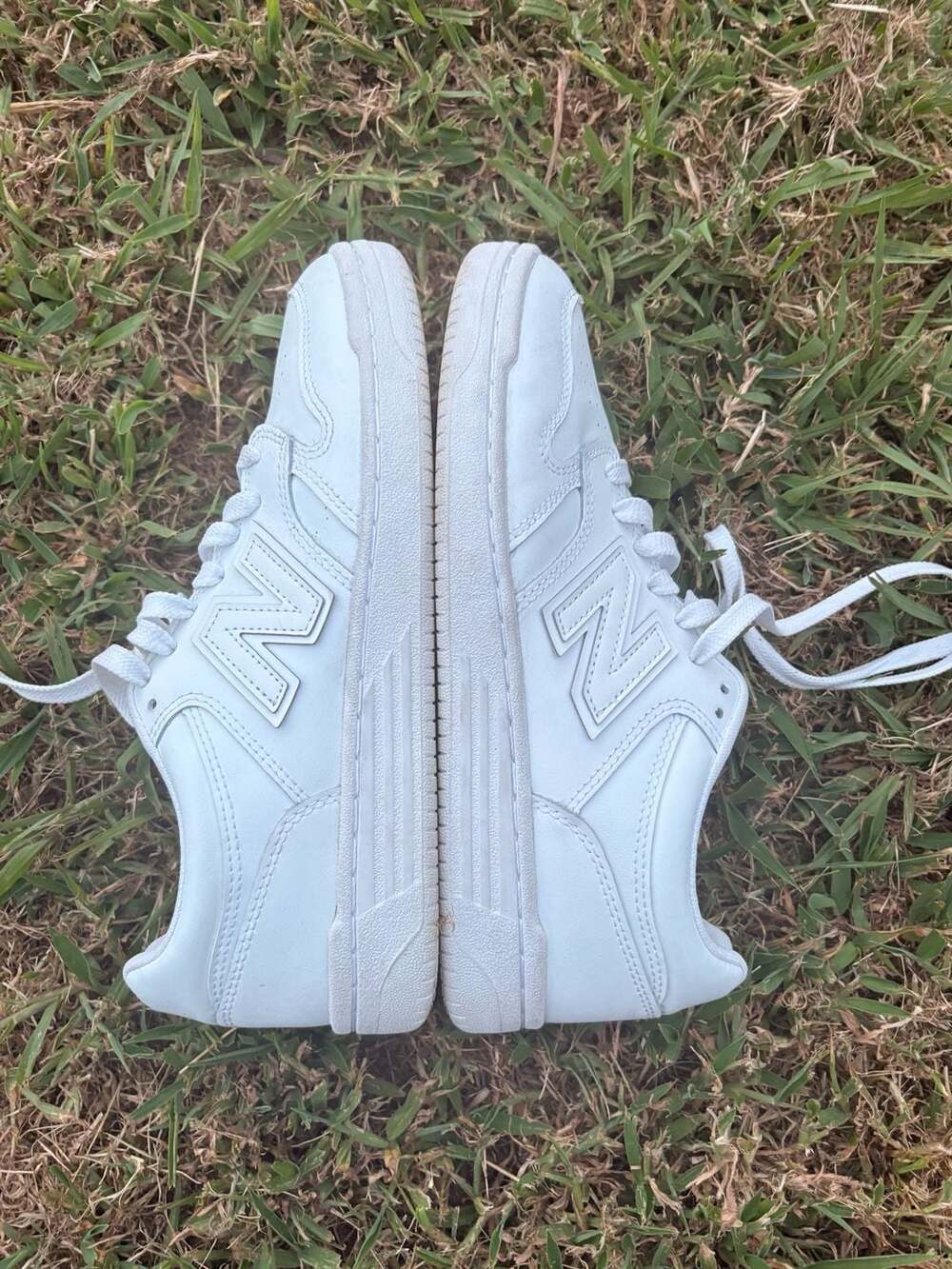 New Balance 480 Court Sneakers in Triple White (Model BB480L3W) sz 6